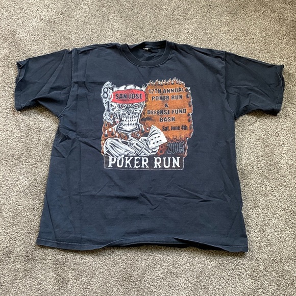 🏍️💀🔥Vintage Hell’s Angels tee